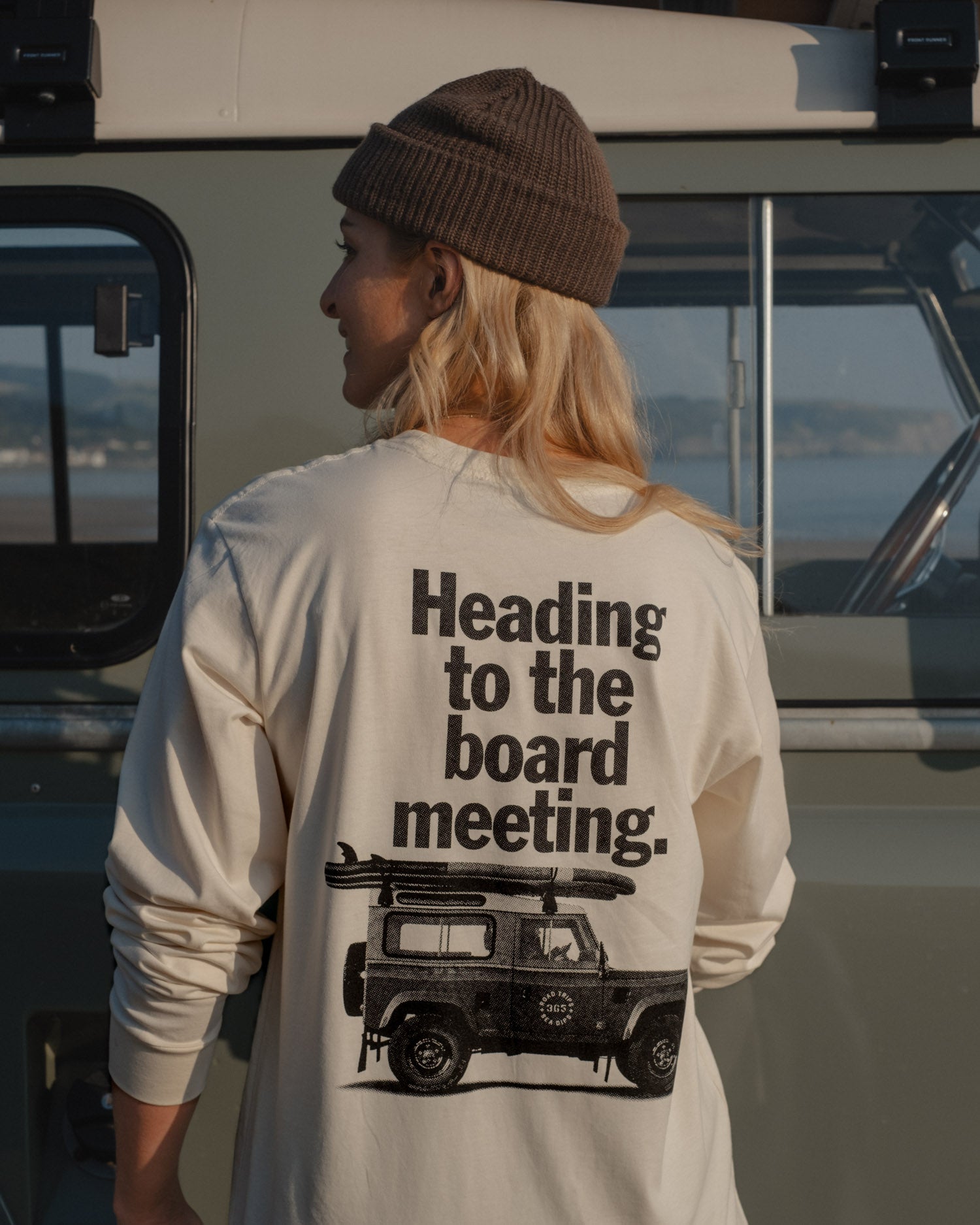 Heading to the board meeting Long Sleeve top t-shirt by Art Disco Original Goods