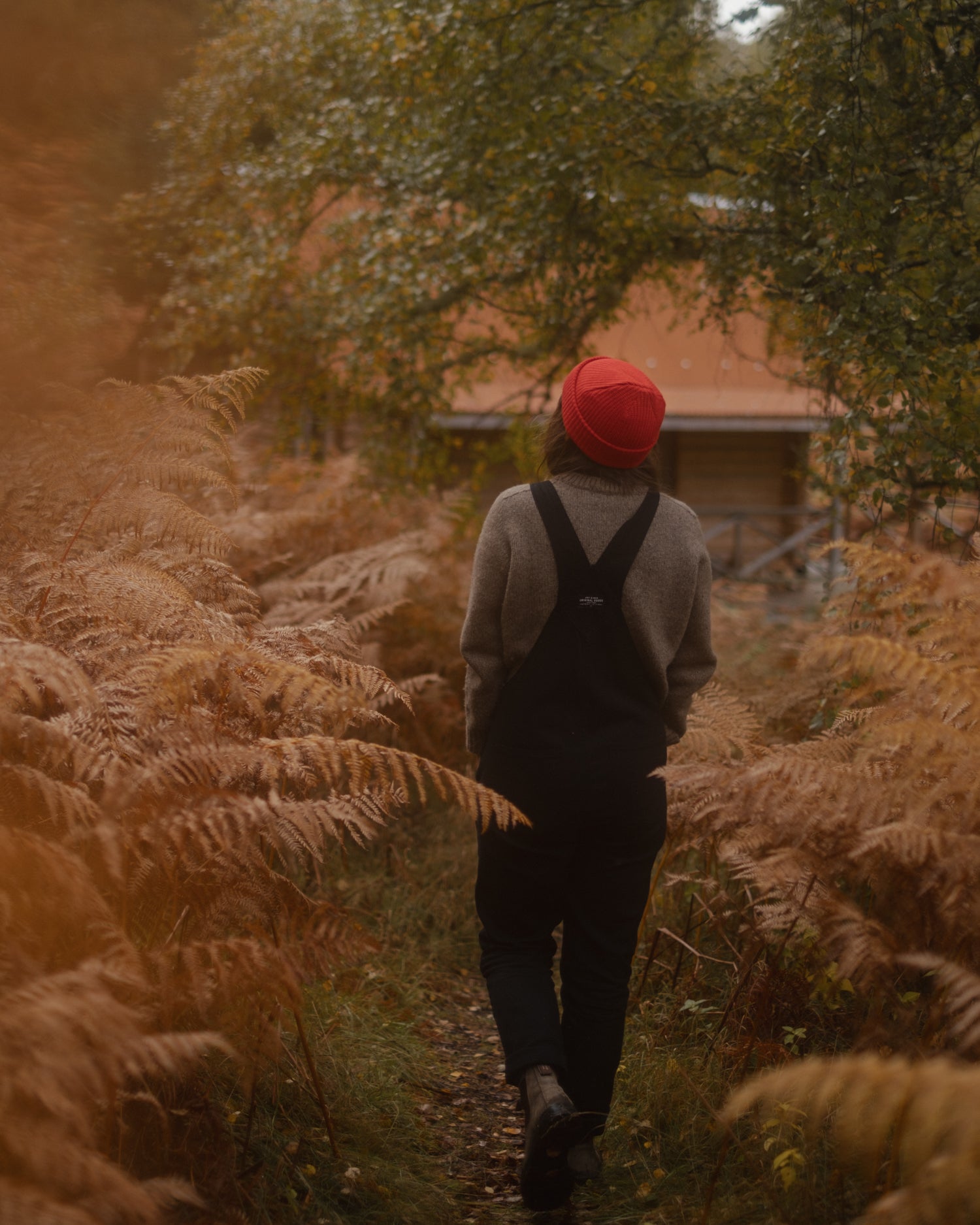 ‘The Nomad’ Fisherman Beanie in Red by Art Disco Original Goods