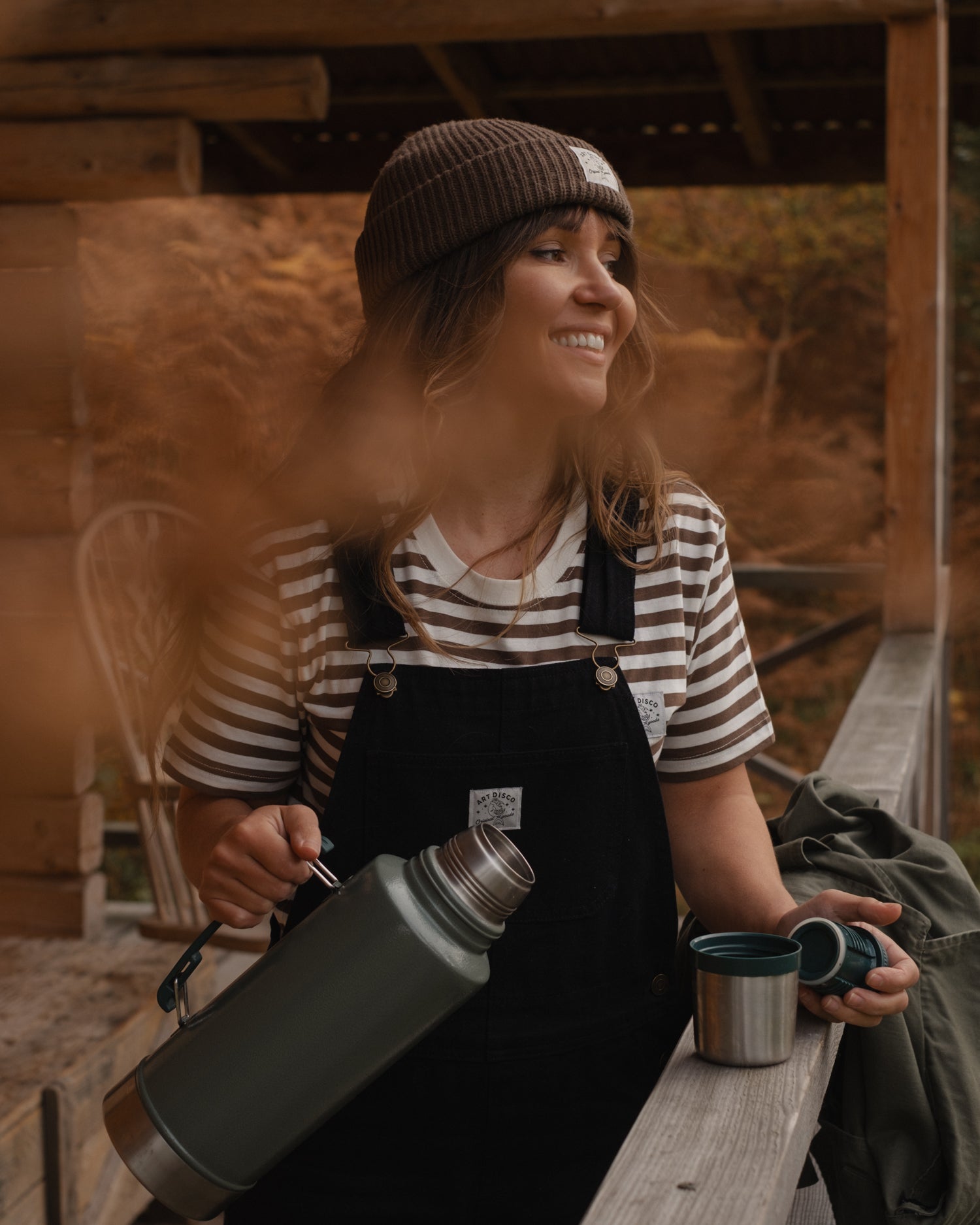 ‘The Rover’ Striped T-Shirt by Art Disco Original Goods