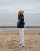 Desert rose Seashell Beanie by Art Disco Original Goods in Whitby, North Yorkshire