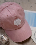 Rose Pink Seashell Cap by ART DISCO Original Goods in Whitby, North Yorkshire