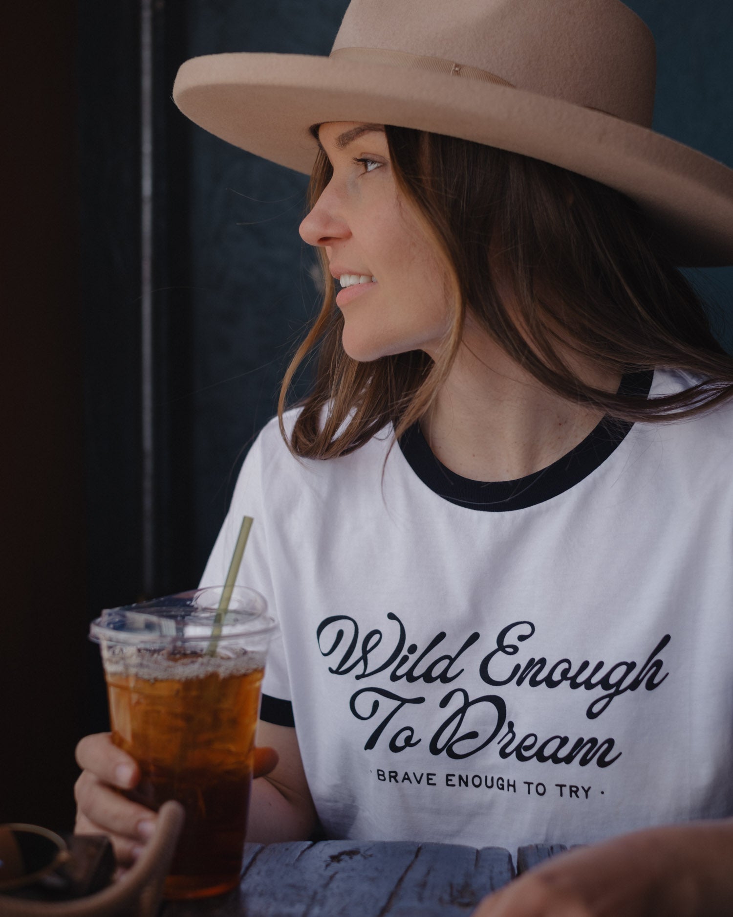Wild Enough To Dream Ringer T-Shirt by Art Disco Original Goods