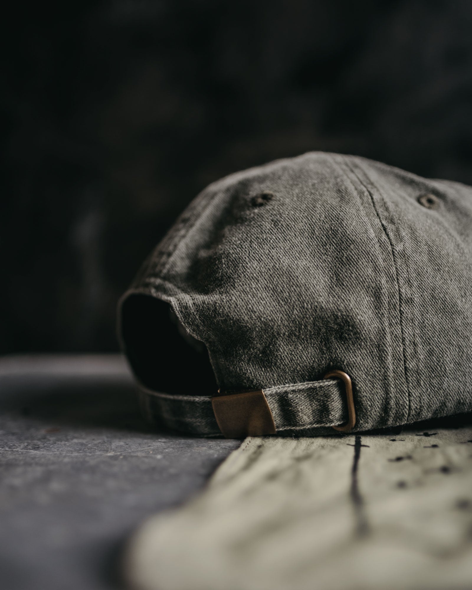 The Wanderer Cap in Sunfaded Sage Green by ART DISCO Original Goods
