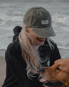 The Wanderer Cap in Sunfaded Sage Green by ART DISCO Original Goods