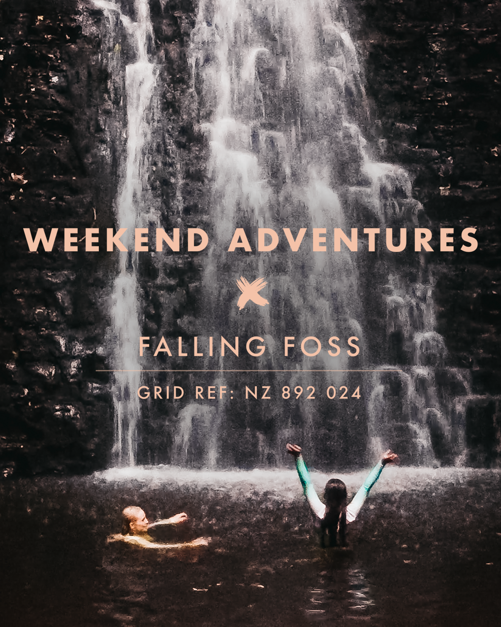 WEEKEND ADVENTURES: Wild swimming in a woodland waterfall