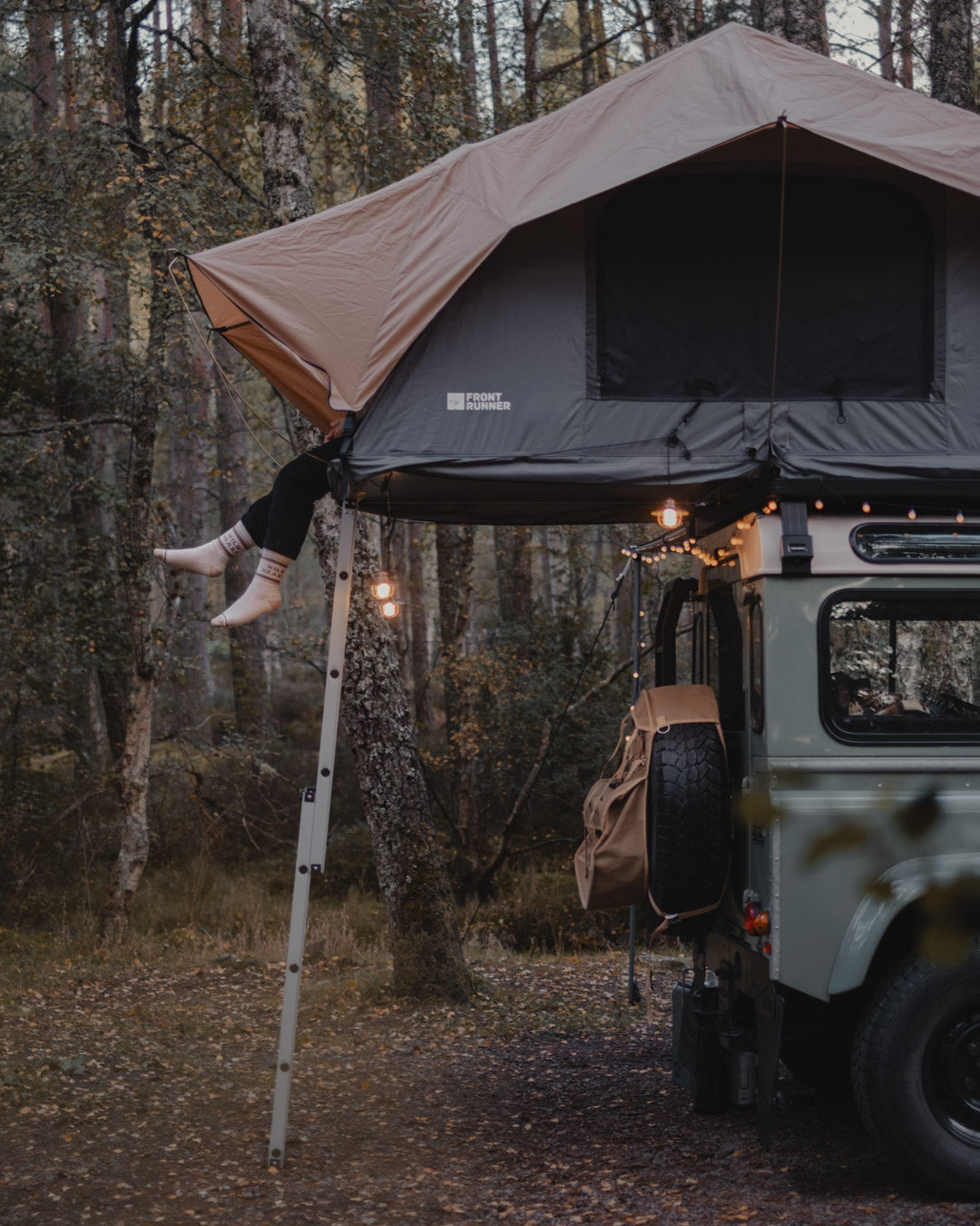 Autumn camping in Scotland