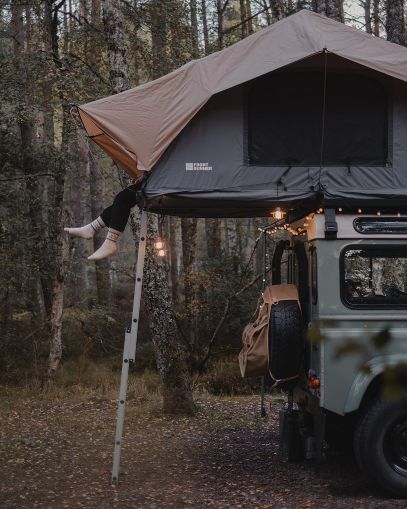 Autumn camping in Scotland