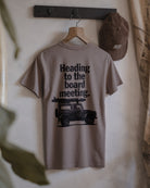 Heading the the board meeting t-shirt by Art Disco Original Goods