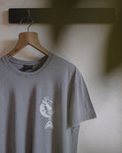 Brave Free Wild As The Sea Grey Acid Wash T-Shirt by Art Disco Original Goods