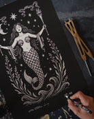 Limited Edition ‘Celestial Mermaid' A3 Print by Art Disco