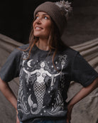 Celestial Mermaid T-Shirt by Art Disco Original Goods in Whitby, North Yorkshire