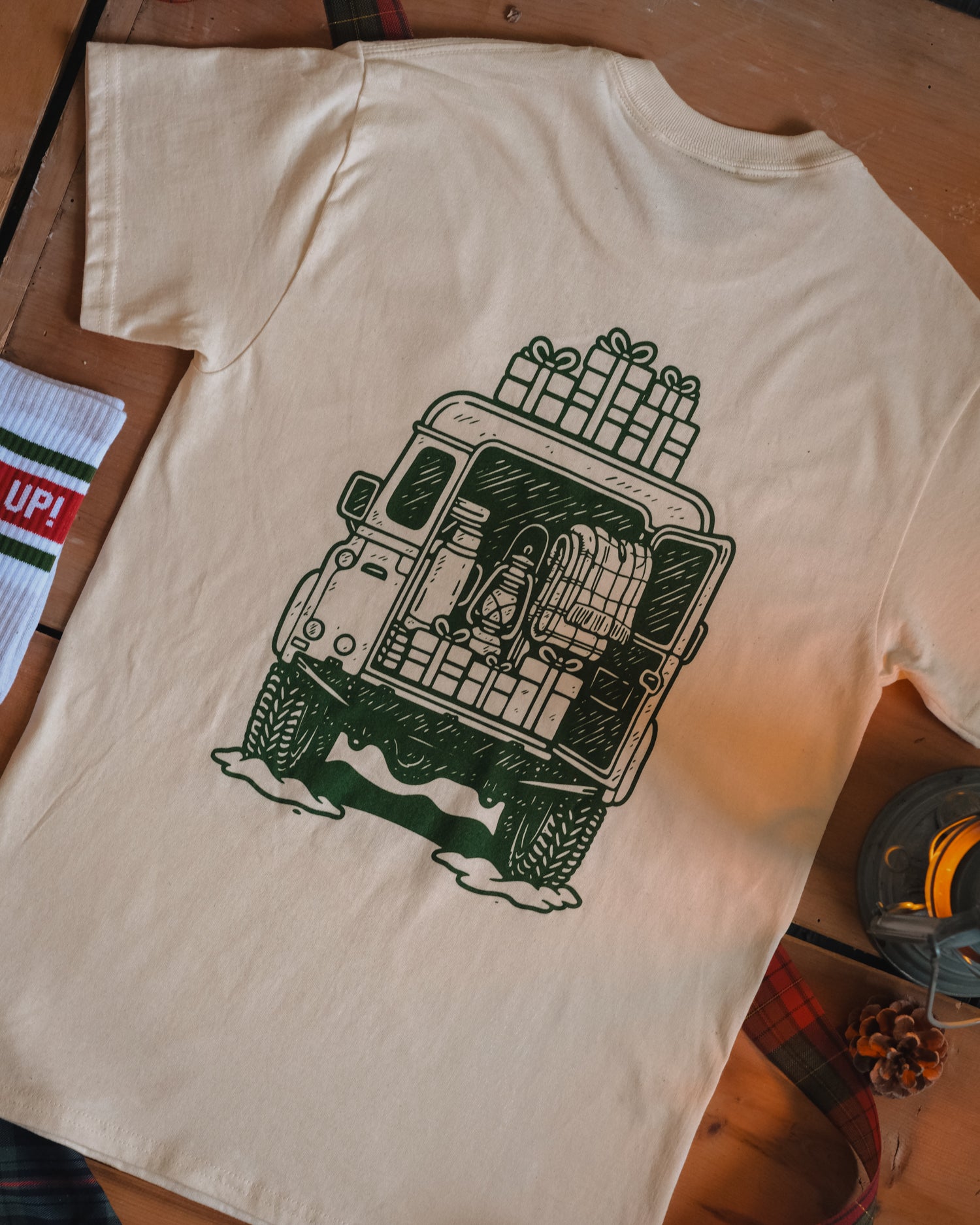 Driving Home For Christmas T-Shirt by Art Disco