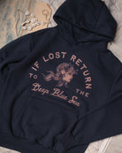 Deep Blue Sea Premium Heavyweight Hoodie by Art Disco Original Goods, Whitby N.Yorks