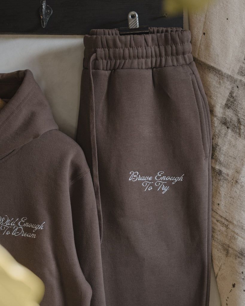 Wild Enough Heavyweight Hoodie, Jogger Set by Art Disco Original Goods
