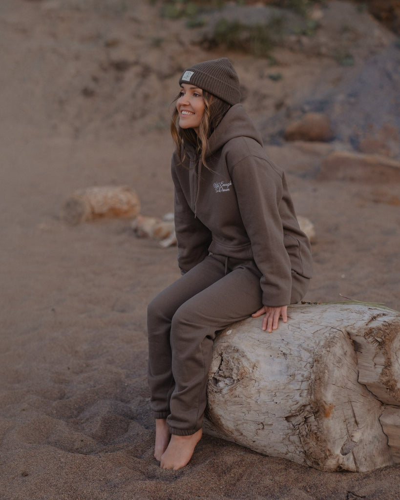 Brave Enough Heavyweight Jogger Set by Art Disco Original Goods