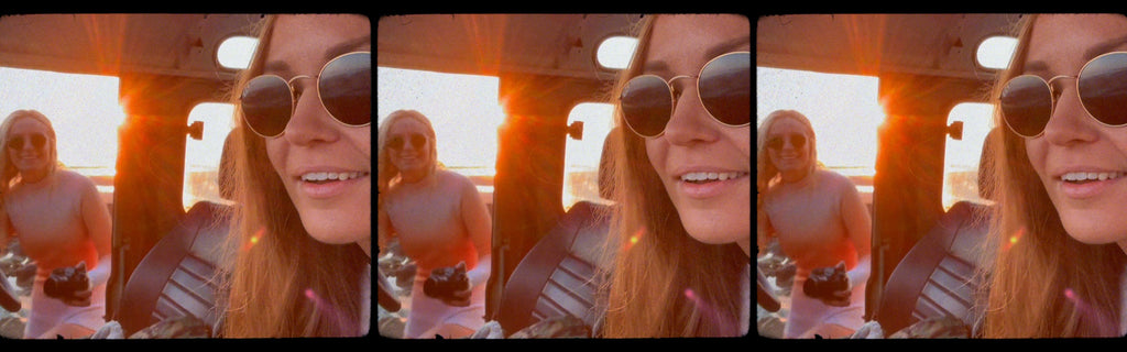 Lucy and Marie, the co-founders and designers of Art Disco
