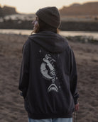 Moonstruck mermaid zip hoodie by Art Disco Original Goods