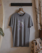 Sweet Dreams Mermaid Grey Acid wash t-shirt by Art Disco original goods