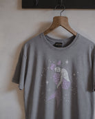 Sweet Dreams Mermaid Grey Acid wash t-shirt by Art Disco original goods