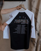 Wild Hearts + Salty Souls Tour Baseball Top by Art Disco Original Goods