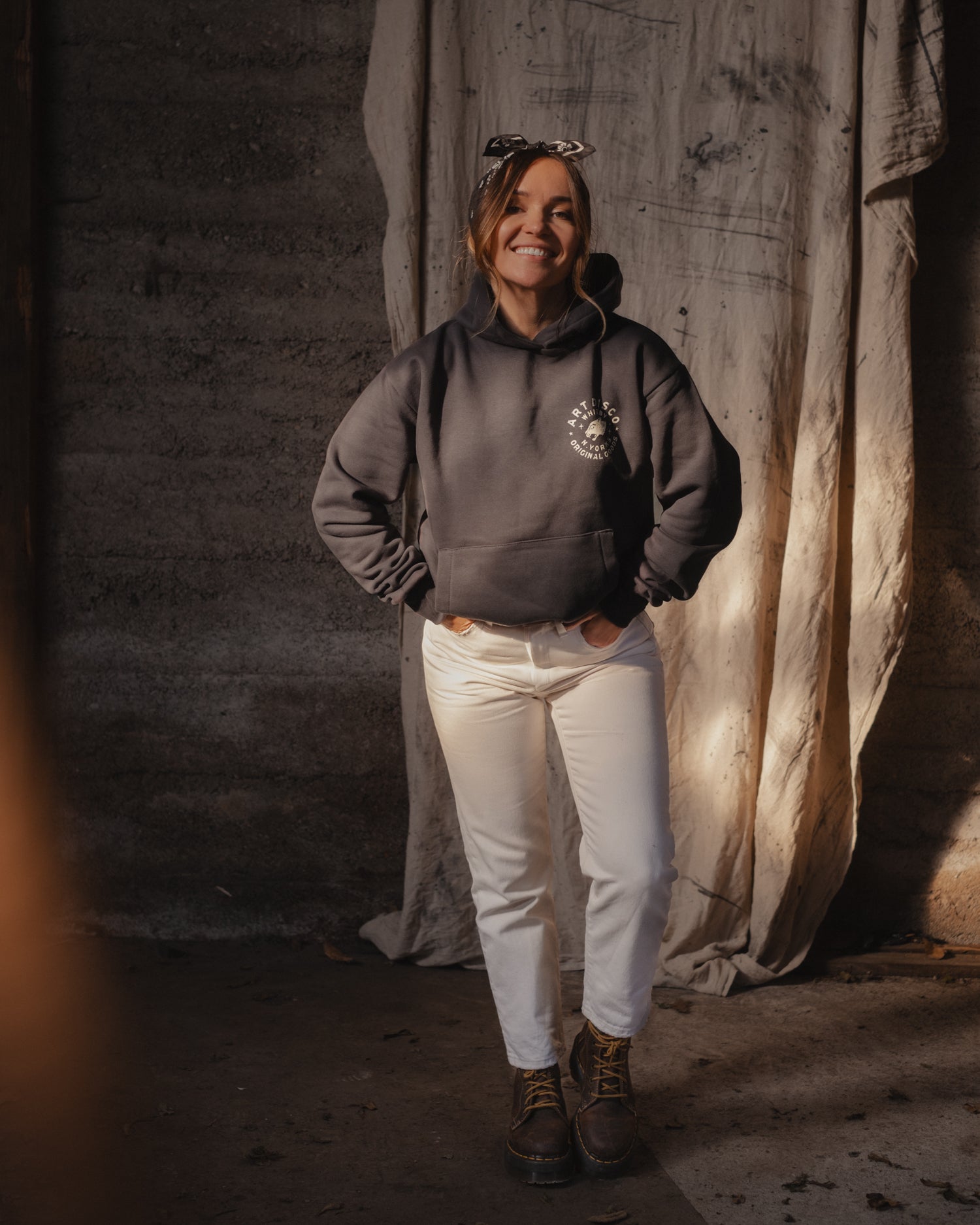Wild As The Sea Premium Heavyweight Hoodie by Art Disco Original Goods, Whitby N.Yorks