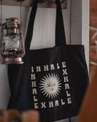 Inhale Exhale Shopper Bag by ART DISCO Original Goods