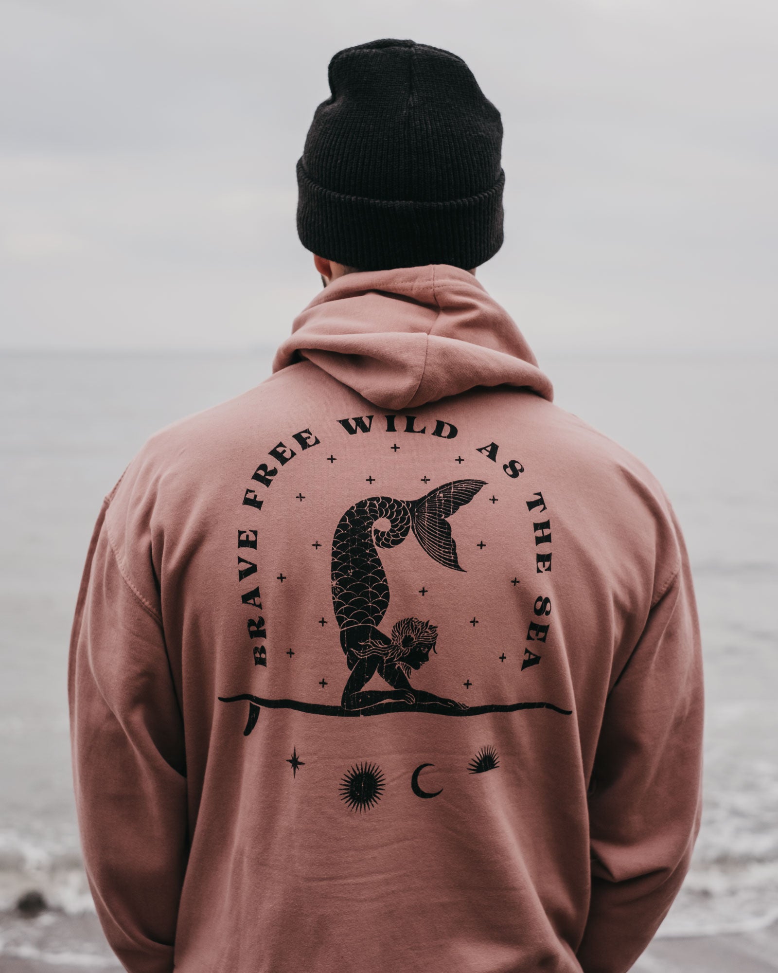 Mystic Mermaid Desert Rose Hoody by ART DISCO Original Goods