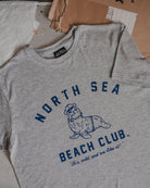 North Sea Beach Club Grey T-Shirt by Art Disco