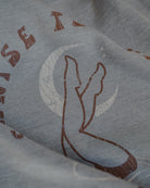 Sunrise To Sunset Grey Wild Swimming Sweatshirt by ART DISCO Original Goods